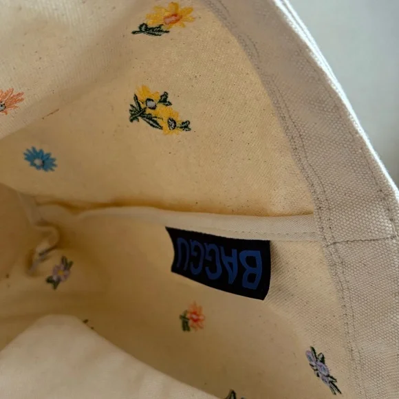 Baggu Ditsy Floral Zip Horizontal Duck Bag - Picture 9 of 9